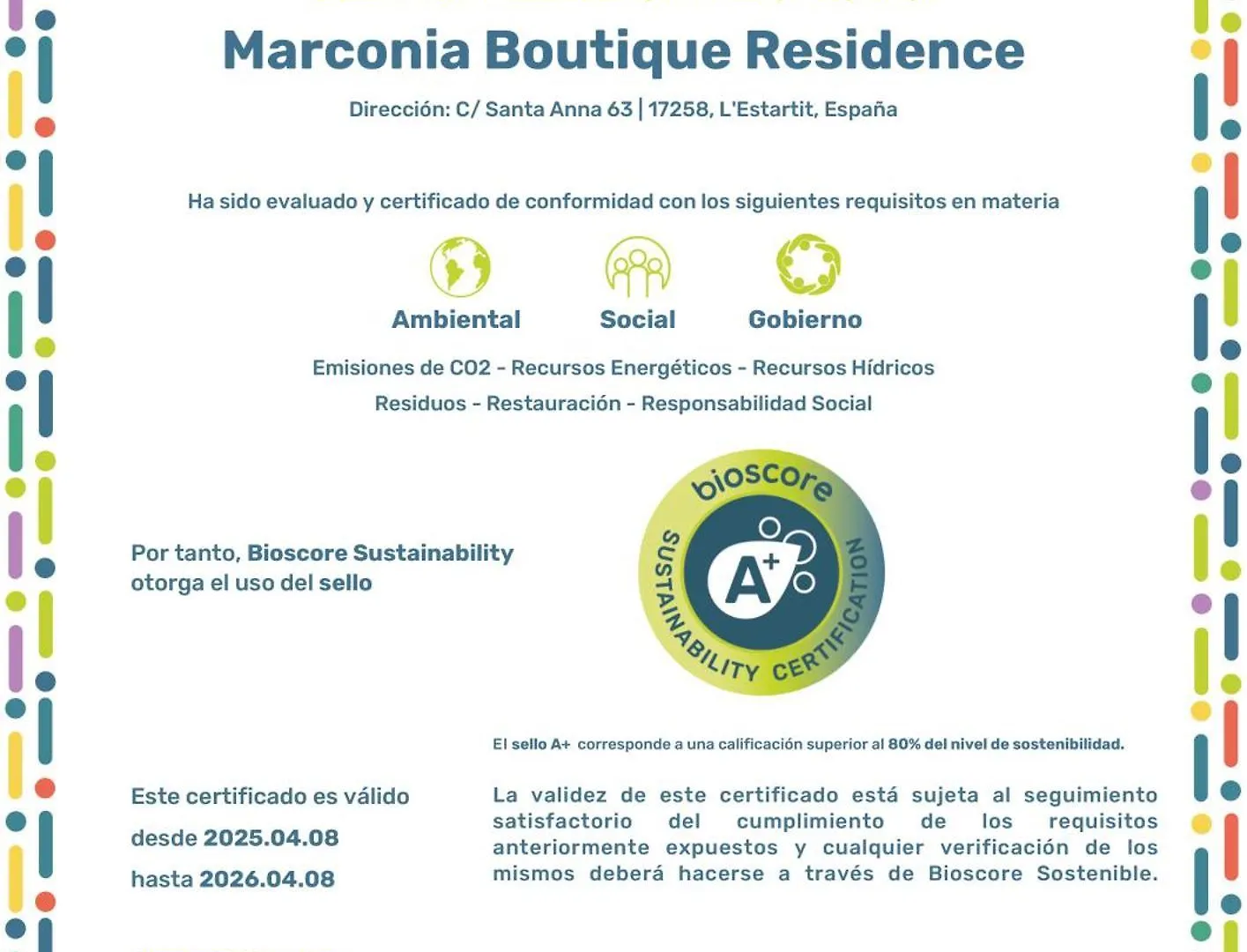 Apartment Marconia Boutique Residence L'Estartit